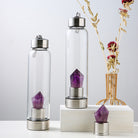 Natural Crystal Stone Bottle - The Light of Inspiration