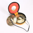 Copper Finger Cymbals Percussion Instrument Ring Clock Yoga Meditation Ding Ring - The Light of Inspiration