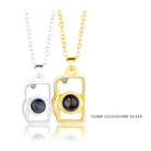 Couple Necklace A Pair Of Magnet Stones Attract Each Other 100 Languages Projection Stone Necklace Qixi Valentine's Day Gift - The Light of Inspiration