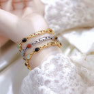 Natural Jade Multi-treasure Bracelet Fu Lu Shou - The Light of Inspiration