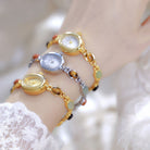Natural Jade Multi-treasure Bracelet Fu Lu Shou - The Light of Inspiration
