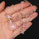 Exquisite Natural Stone Semi Precious Stone Perfume Bottle - The Light of Inspiration