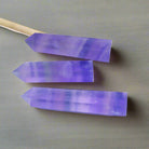 Natural Amethyst Fluorite Crystal Column – Energy & Clarity 