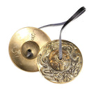 Copper Finger Cymbals Percussion Instrument Ring Clock Yoga Meditation Ding Ring - The Light of Inspiration