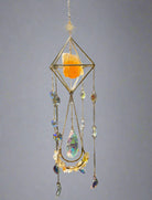 Crystal Hanging Sun Catcher – Aurora Gem Crystal Prism 