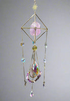 Crystal Hanging Sun Catcher – Aurora Gem Crystal Prism 