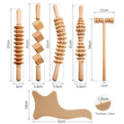 Wooden Massage Roller Set - The Light of Inspiration