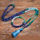 Natural Stone 8MM108 Jewelry Set Lapis Lazuli Jewelry - The Light of Inspiration