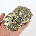 Copper Finger Cymbals Percussion Instrument Ring Clock Yoga Meditation Ding Ring - The Light of Inspiration
