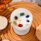 Natural Crystal Stone Aromatherapy Candle Soy Wax Smokeless Candles Gift Box Christmas Hand Gift - The Light of Inspiration
