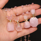 Exquisite Natural Stone Semi Precious Stone Perfume Bottle - The Light of Inspiration